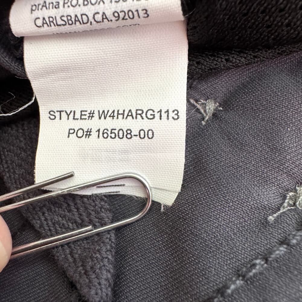 Prana Womens Halle Pant Size 4 Athleisure Activewear Outdoor Stormy Night - Picture 10 of 10